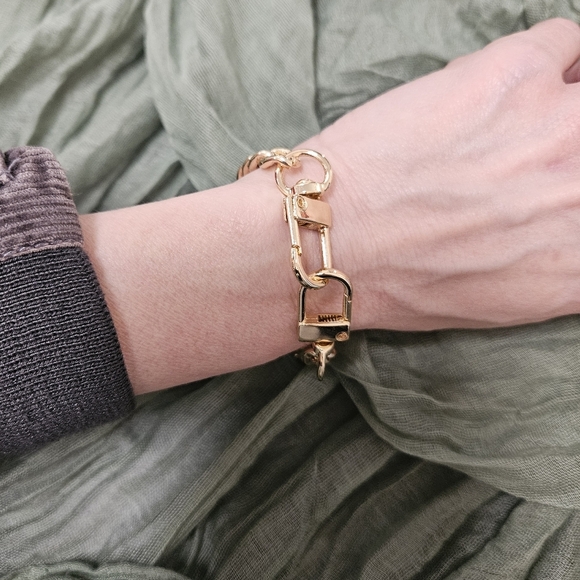 New ⛓️ Iron Flat Metal Purse Chain Shoulder/Crossbody Replacement Straps - Picture 8 of 8